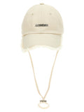 Unisex White Cotton Cap (baseball Hat)