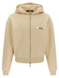 Men's Beige Cotton Sweatshirt Clothing