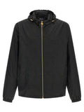 Men's Black Nylon Shell Jacket Clothing