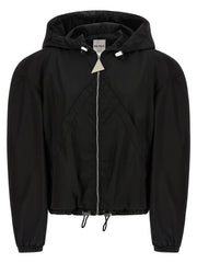Women's Black Polyamide Bomber Clothing