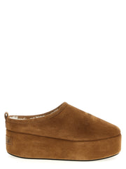 Women's Brown Calfskin Mules