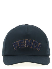 Men's Blue Cotton Cap (baseball Hat)