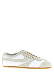 Women's Gray Calfskin Sneakers