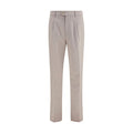 Men's Cotton-Blend Chino Beige Elastane