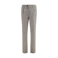 Men's Cotton Blend Chino Gray Elastane