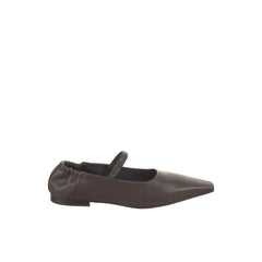 Women's Brown Leather Flats