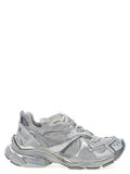 Women's Gray Polyethylene Athletic Sneakers