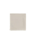 Women's White Cashmere Foulard Accessory