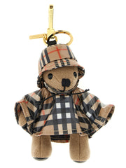 Women's Multicolor Wool Keychain Accessory