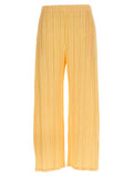 Women's Bicolor Polyester Casual Pants
