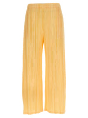 Women's Bicolor Polyester Casual Pants