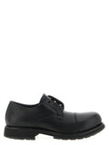 Men's Black Bull Skin Slip-On Loafers