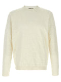Men's White Cotton Cardigan Clothing