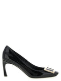 Women's Trompette Pump Black Calfskin Leather