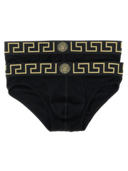 Men's Black Cotton Briefs Clothing