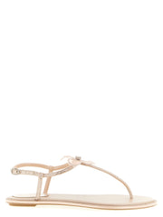 Women's Multicolor Glass Flat Sandals