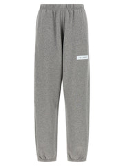 Women's Gray Cotton Joggers (workout Pants)