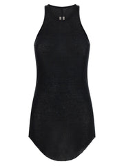 Women's Black Viscose Tank Tops