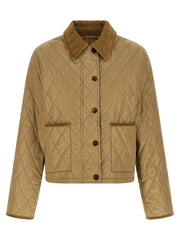 Women's Beige Polyamide Jacket Clothing