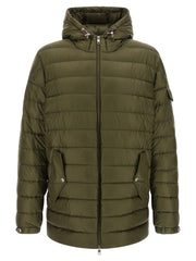 Men's Bicolor Polyamide Parka Clothing