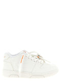 Women's Orange Plastic Athletic Sneakers