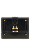 Women's Black Buffalo Leather Cardholder Accessory