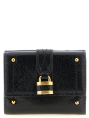 Women's Black Buffalo Leather Cardholder Accessory