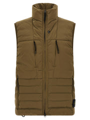Men's Bicolor Polyamide Sleeveless Jacket Clothing