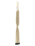 Men's Gray Polyester Keychain Accessory