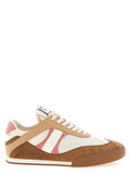 Women's Multicolor Polyester Athletic Sneakers