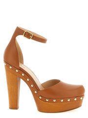 Women's Lola Pump Brown Lamb Leather