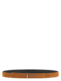 Men's Multicolor Leather Regular Belt