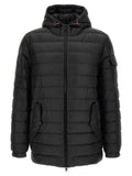Men's Black Polyamide Parka Clothing