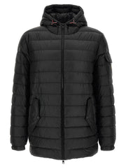 Men's Black Polyamide Parka Clothing