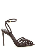 Women's Embrace Heel Brown Calfskin Leather