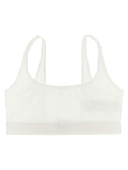 Women's White Modal Bra Clothing