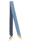 Women's Multicolor Silk Foulard Accessory