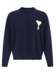Men's Blue Wool Cardigan Clothing