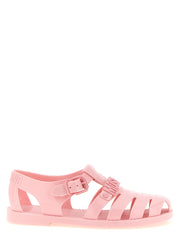 Women's Multicolor Pvc Flat Sandals