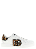 Women's Brown Calfskin Low Top Sneakers