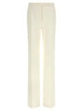 Women's White Wool Tuxedo Clothing
