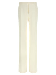 Women's White Wool Tuxedo Clothing
