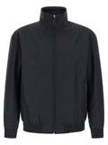 Men's Blue Polyamide Jacket Clothing