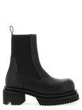 Men's Black Goatskin Ankle Boots
