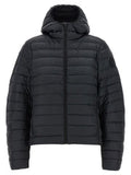 Women's Black Polyamide Full-Length Jacket Clothing