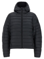 Women's Black Polyamide Full-Length Jacket Clothing
