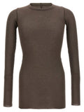 Men's Gray Viscose T-Shirt
