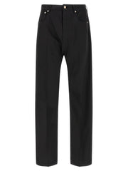 Men's Black Wool Jeans Denim Clothing