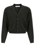 Men's Black Marabou Cardigan Clothing