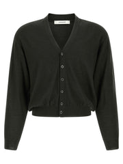 Men's Black Marabou Cardigan Clothing